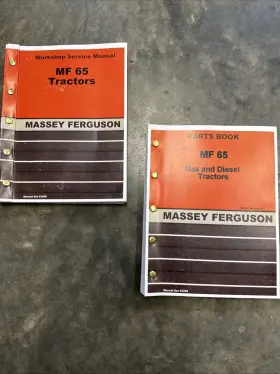 754472612123 PEACEFUL CREEK Set Massey Ferguson Tractor Book