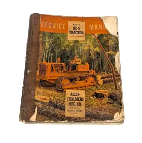 754472622368 PEACEFUL CREEK Allis Chalmers Crawler Tractor