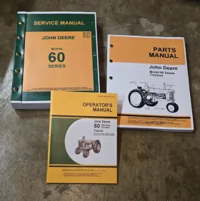 754472633647 PEACEFUL CREEK Service Manual Set Deere Tractors