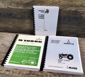 D10006 PEACEFUL CREEK Deutz Tractor Service Operators Manual