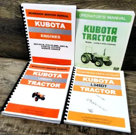 L345DT PEACEFUL CREEK Kubota Tractor Service Manual Catalog