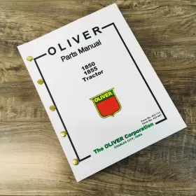 1855 PEACEFUL CREEK LLC Oliver Tractor Manual Catalog Views