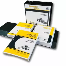 210C PEACEFUL CREEK LLC Service Operators Manual Set Deere