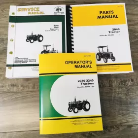 350000-UP PEACEFUL CREEK LLC Service Operators Manual Set