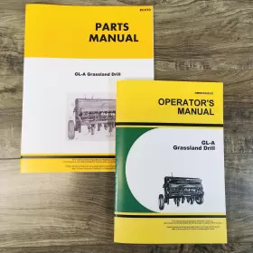 Gl-a PEACEFUL CREEK LLC Operators Manual Set Deere Gl Drill