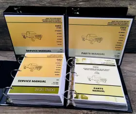 M1028A1 PEACEFUL CREEK Service Manual Catalog Set Tactical