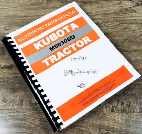 M5030SU PEACEFUL CREEK Kubota Tractor Manual Catalog Book