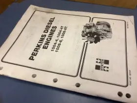 1006-6 PERKINS Workshop Repair Service Manual Hyster