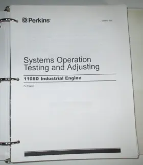 1106D PERKINS Diesel Engine Operators Service Manuals #3