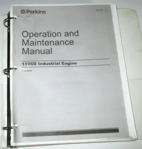 1106D PERKINS Diesel Engine Operators Service Manuals