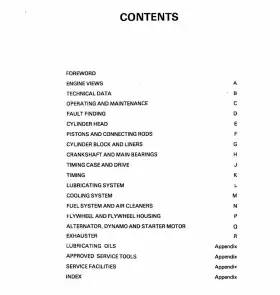 D4.203 PERKINS Diesel Engines Workshop Manual #2