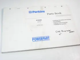 04763 PERKINS POWERPART Diesel Engine Manual Book Catalog