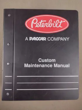 118758 PETERBILT Chassis Manual