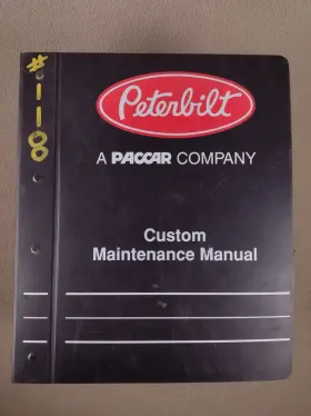 199833 PETERBILT Chassis Manual