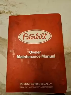 5233 PETERBILT Manual Cat