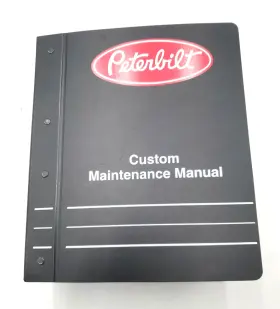 718433 PETERBILT Wiring Diagrams Manual Chassis
