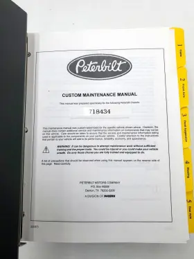 718434 PETERBILT Manual Chassis #2