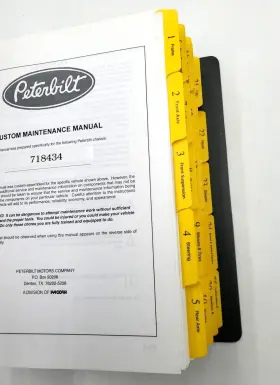 718434 PETERBILT Manual Chassis #3