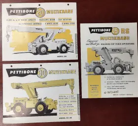 35-TK PETTIBONE Great Multikrane Krane Brochure Sheets #2