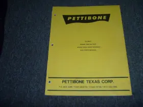 R50P PETTIBONE Duomat Vibratory Roller Operator Manual Xz