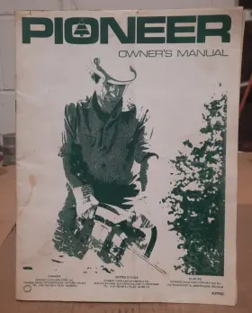 431750 PIONEER Owners Manual