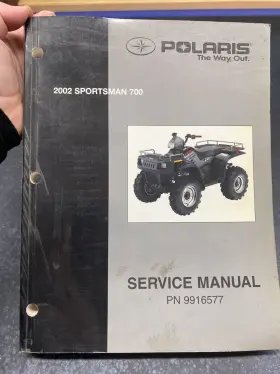 9916577 POLARIS Sportsman Service Repair Manual