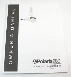 C041808296 POLARIS Pool Aquatic Sweep Vacuum Cleaner Manual