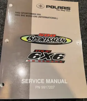 PN9917207 POLARIS Sportsman Service Manual #2