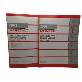 S-9010-N PONTIAC Prix Service Manual Book Body