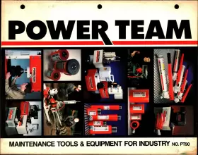 PT94 POWER TEAM Hydraulic Tools Catalog