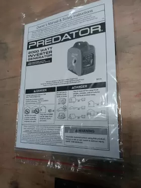 61169 PREDATOR Generator Inverter Owners Manual #2