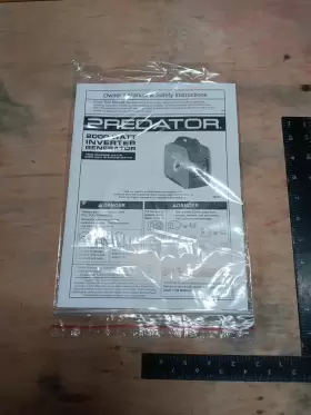 61169 PREDATOR Generator Inverter Owners Manual
