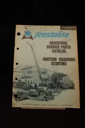 OE-207B PRESTOLITE Ignition Charging Starting Service Catalog