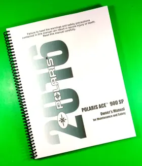 900SP QUALITY MANUALS DIRECT Owners Manual Polaris Ace Sp Atv
