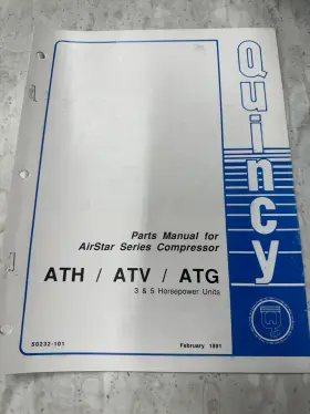 50216-104 QUINCY Airstar Ath Atv Atg Compressor Manual