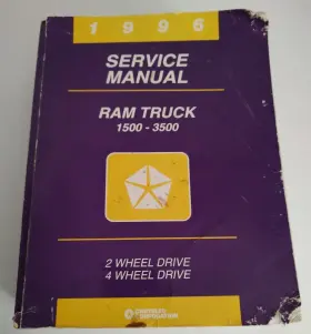 81-370-6108 RAM Chrysler Service Manual