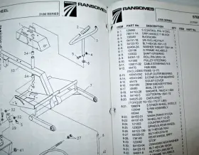 9434105 RANSOMES Mower Manual Catalog #3