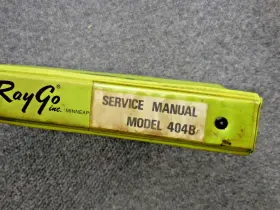 404B RAYGO Vibrating Roller Service Manual #2