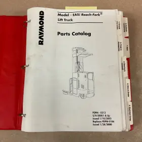 PDPM-0213 RAYMOND Easi Manual Book Catalog Forklift