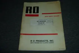 TC-50-4C RO Stinger Boom Crane Catalog Manual Xz