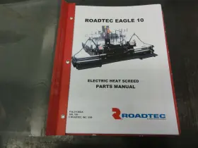 211368-K ROADTEC Eagle Electric Heat Screed Manual #2