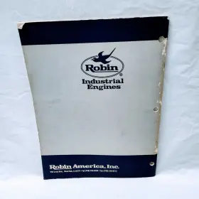 1193S104 ROBIN Engines Service Manual #2