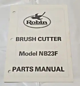 NB23F ROBIN Brush Cutter Manual Illustrated