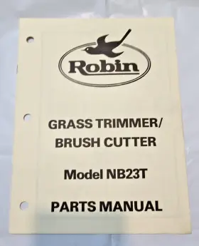 NB23T ROBIN Grass Brush Cutter Manual Illustrated