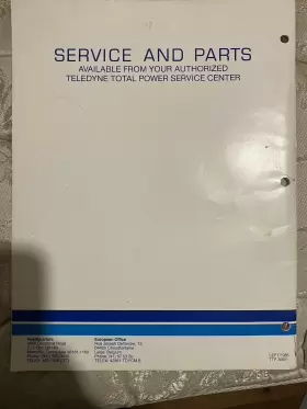 W1-145V ROBIN Wisconsin Engine Repair Manual #3