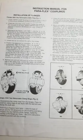 499710 ROCKWELL Para Flex Couplings Instruction Manual Dodge