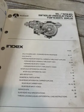 PB-7706 ROCKWELL Sqhd Axle Book Manual Catalog Service Sl #2
