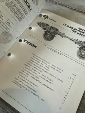 PB-7918 ROCKWELL Sfdd Axle Book Manual Catalog Service #2