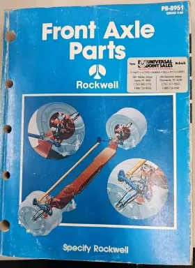 PB-8951 ROCKWELL Front Axle Manual Book Catalog