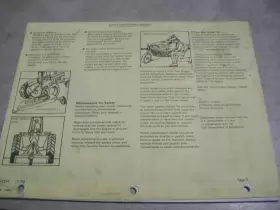 M72-3 ROTARY Woods Hesston Cutter Mower Operator Manual #2
